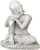  Product image 3 of the product “Amar - Buddha relax - right knee up. 25cm H | cast stone ”